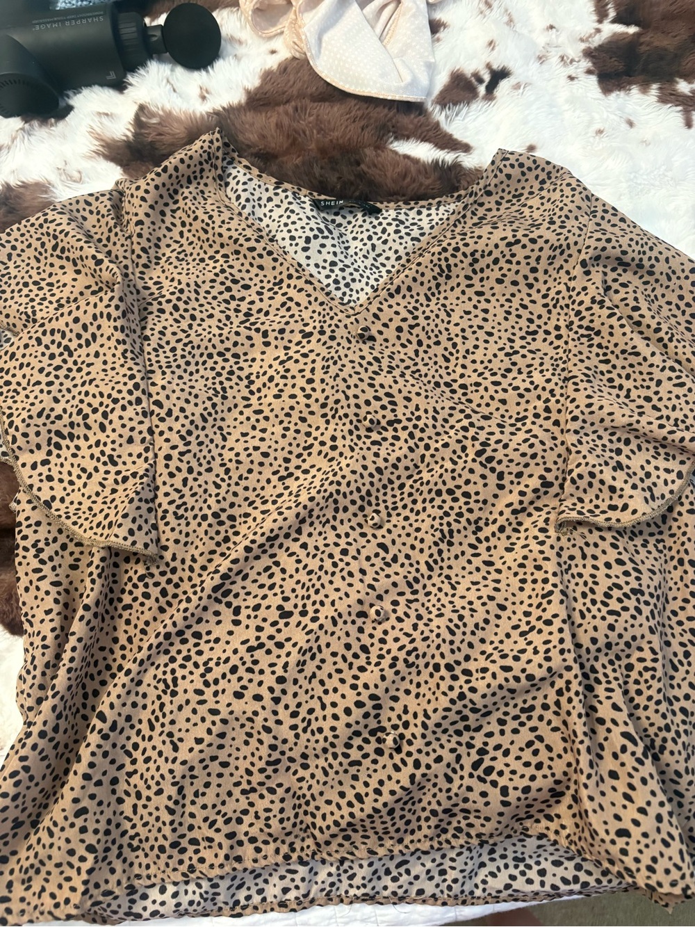 Women's Shein Faux Fur Jacket